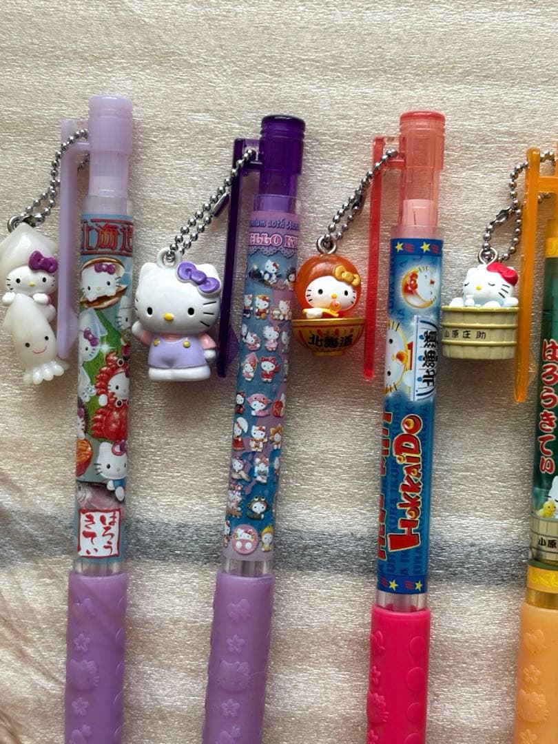 ご当地限定キティシャープペンシル　32本セット