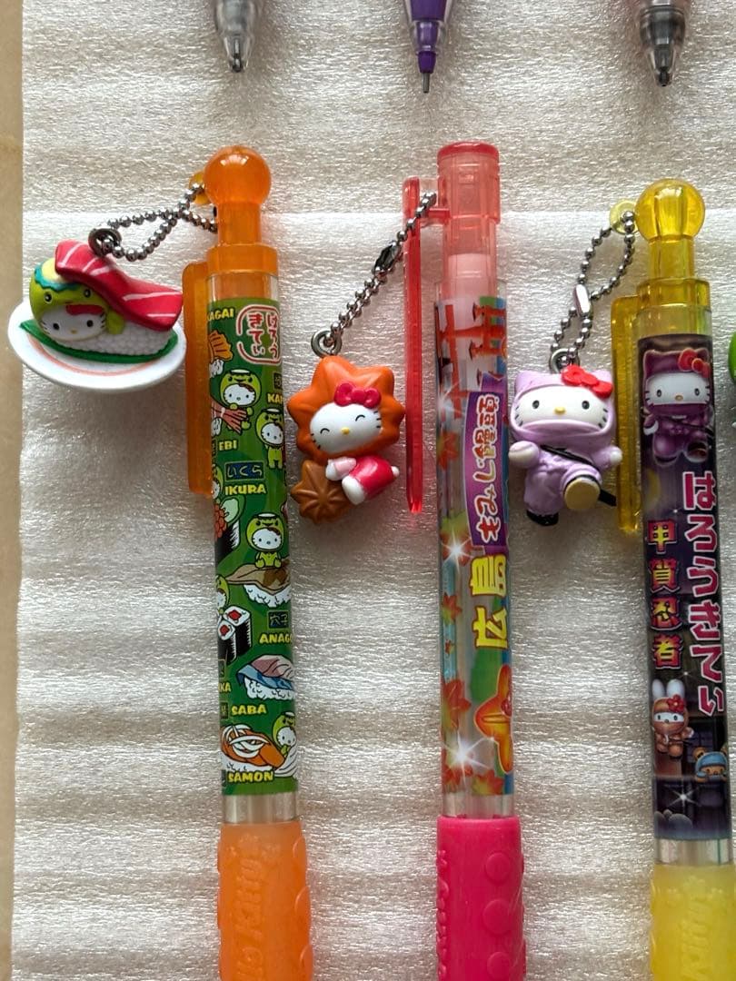 ご当地限定キティシャープペンシル　32本セット