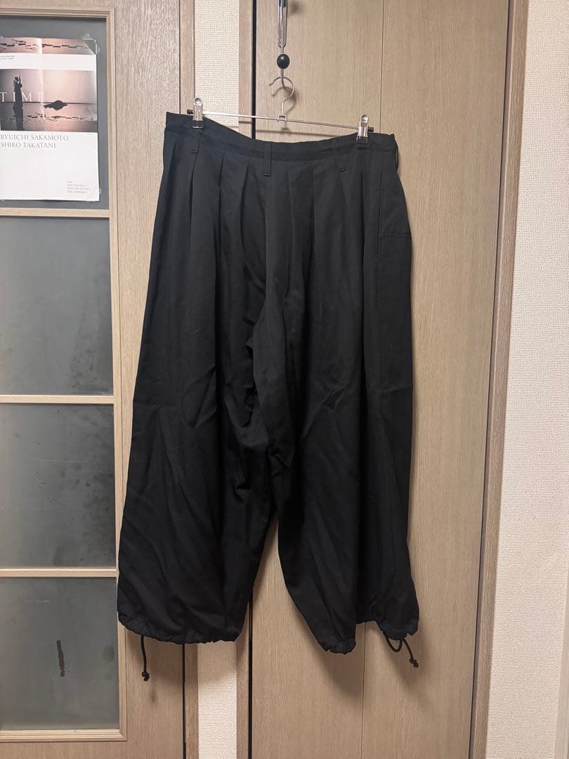ヨウジヤマモト　Y's BANG ON!No.76 ウールギャババルーンパンツ