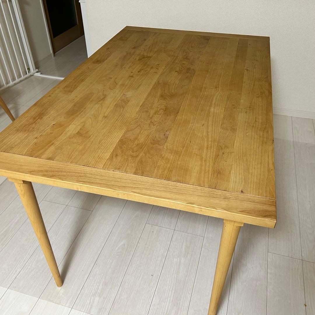 【10/16までの出品】モモナチュラル　ダイニングテーブル