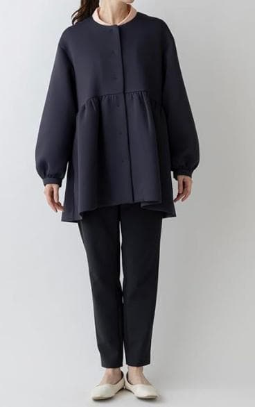 ソーノ コート マシュマロコート-HUMMING S244JV033 ネイビー