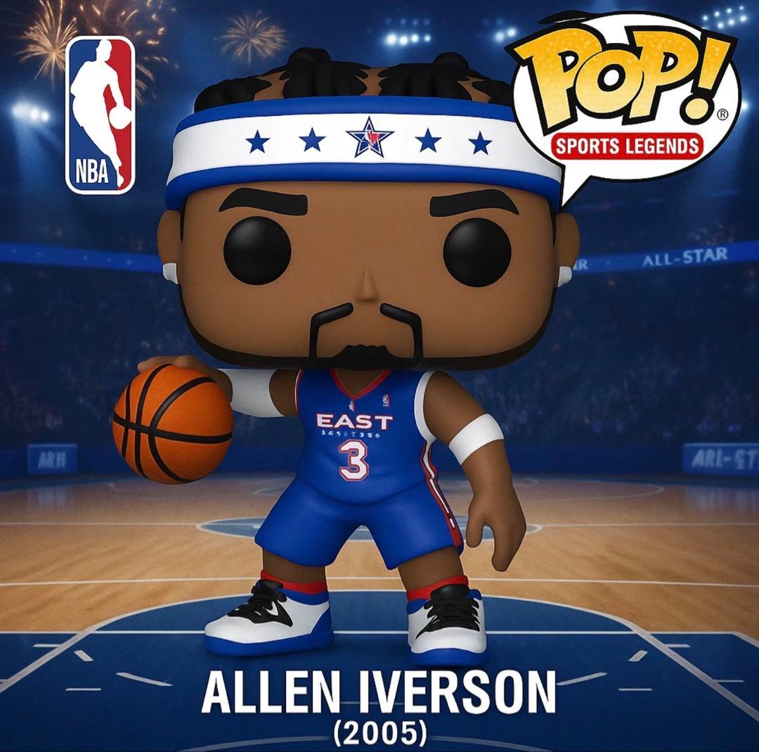 【FUNKO】アレン・アイバーソン&カーメロ2個まとめ売り Iverson