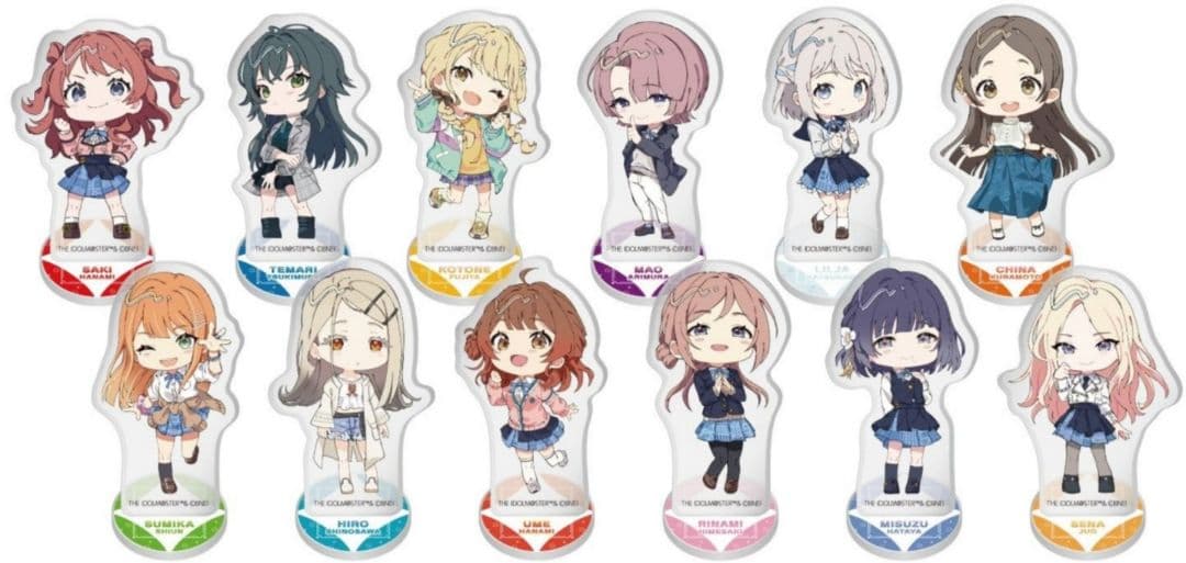 学園アイドルマスター SHIBUYA109 ミニアクリルスタンド【全12種】