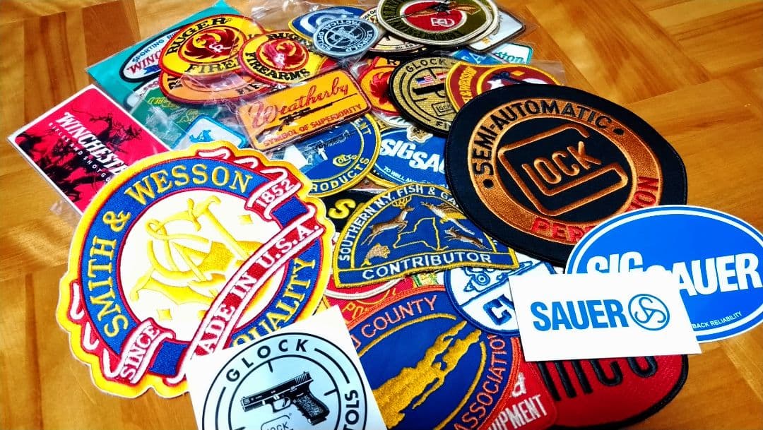 実銃メーカーワッペン50点以上 パッチ ミリパチ