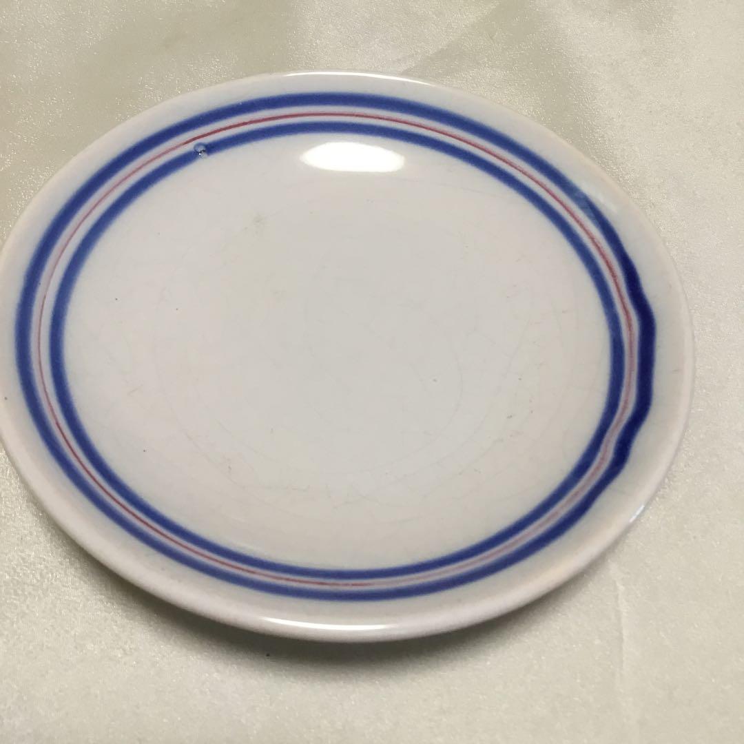 オランダ　デルフト　輪線小皿