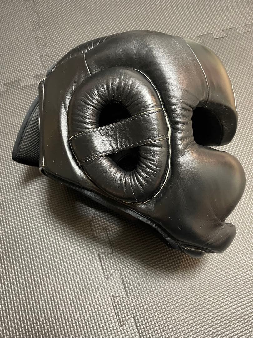 年末年始値下げ　Fairtex ブラック ヘッドギア　Lサイズ