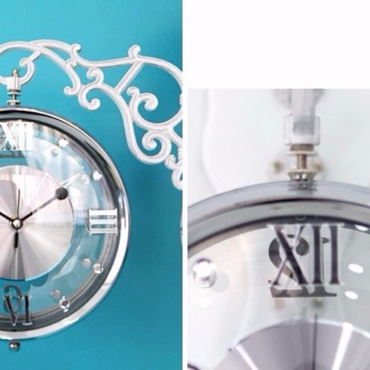 壁掛け両面時計