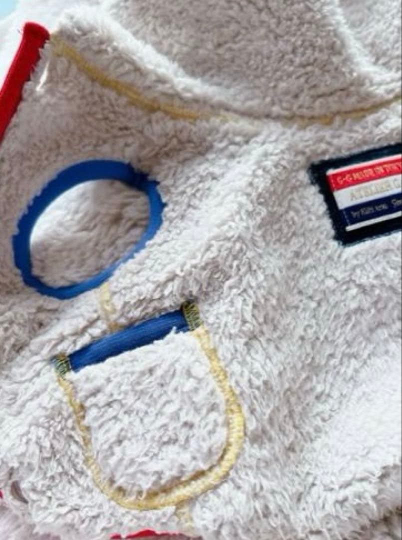 希少❣️残り1点❣️サロン限定 ❣️美品！アトリエシジ ボアパーカーベスト2ハーフ②