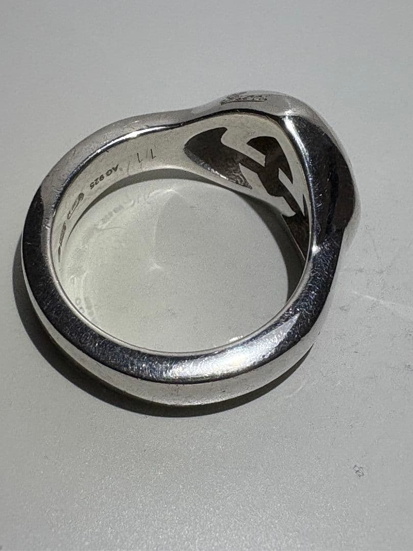 GUCCI インターロッキングラブリーハート 刻印サイズ:11号【箱/ポーチ付】