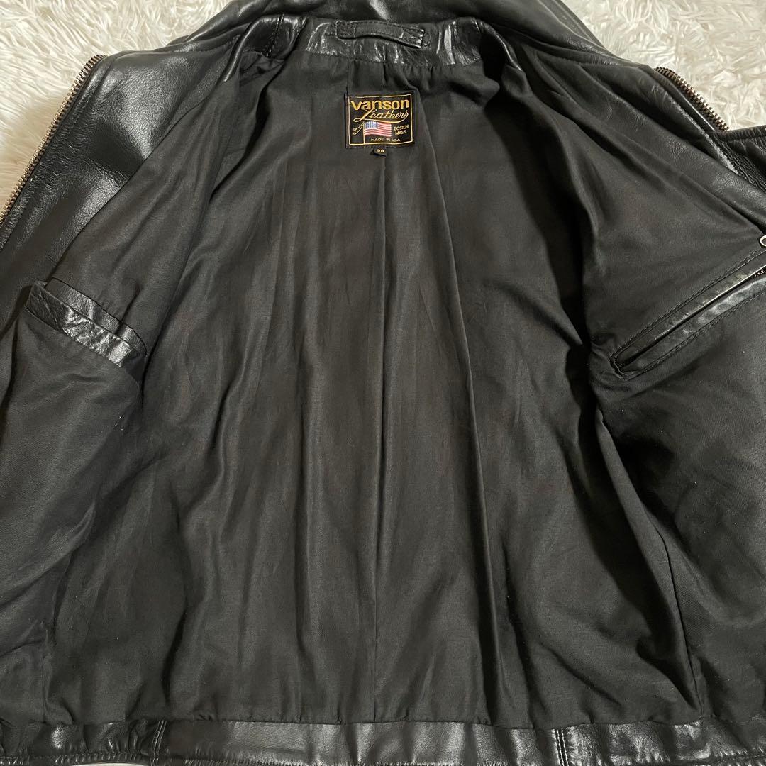 90s オールドバンソン ライダースジャケット エンフィールド