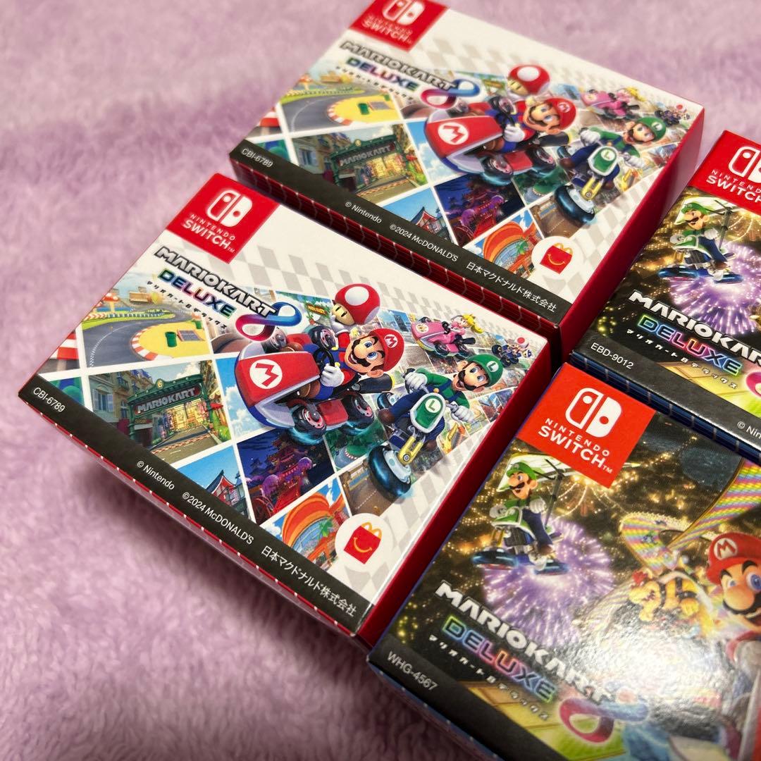 マクドナルド ハッピーセット　マリオカート 4個セット