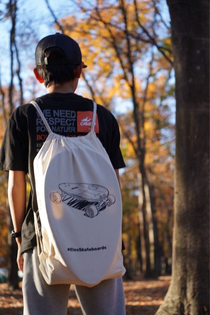 美品 elos スケートボード/LEDライト付き/袋付き