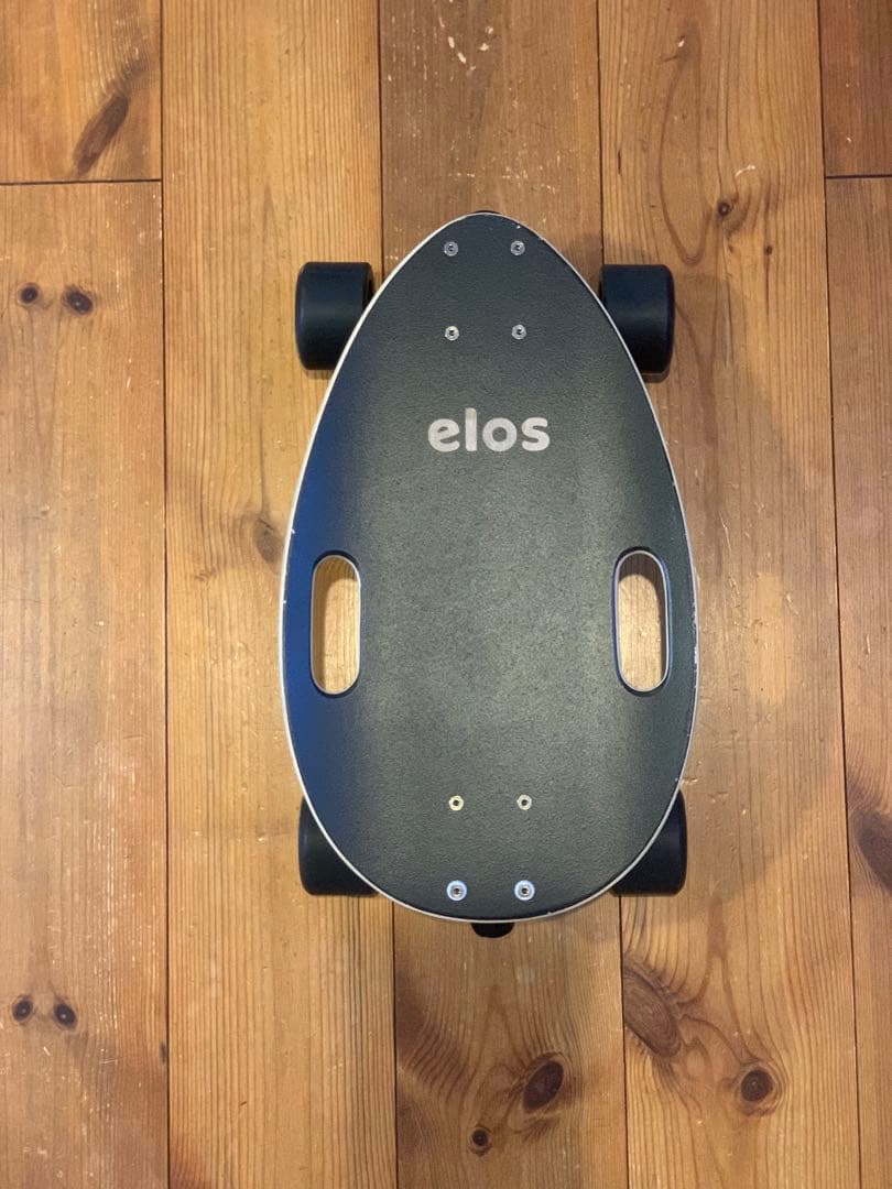 美品 elos スケートボード/LEDライト付き/袋付き