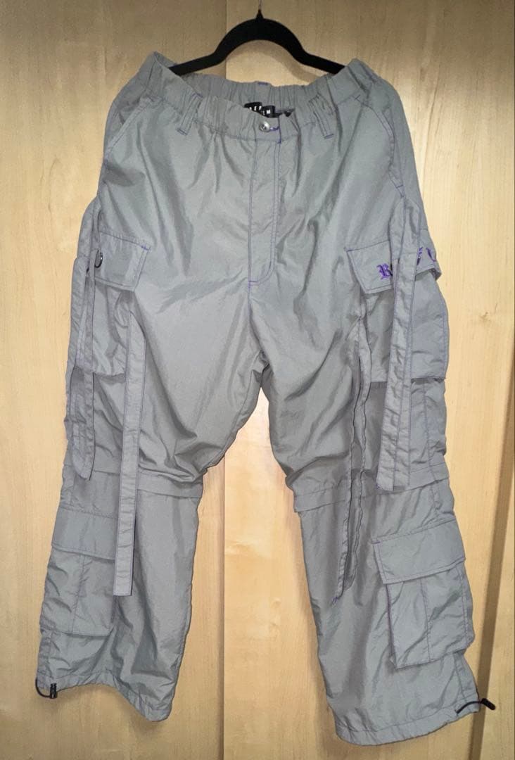 REFLEM レフレム セパレート ワイド アジャスター パンツ グレー