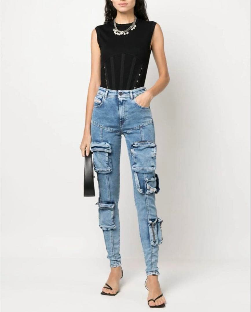 Diesel 1984 Slandy High カーゴジーンズ