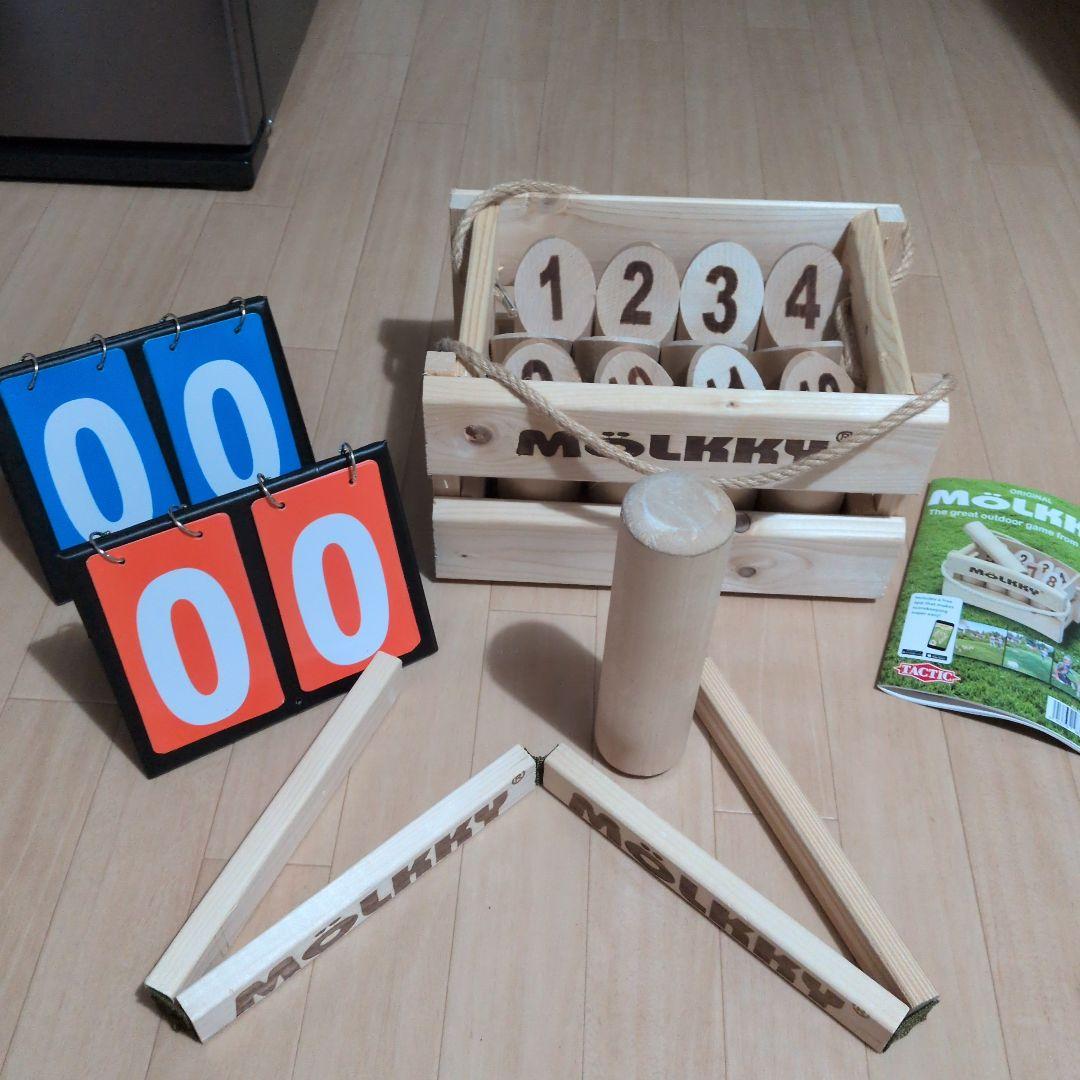 Mölkky 木製ボードゲームセット