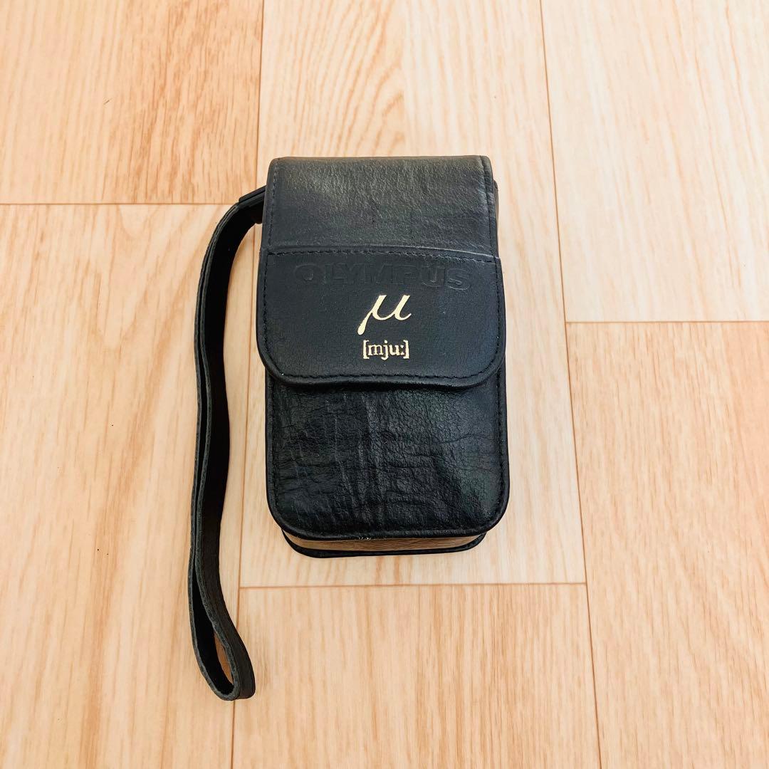 Olympus μ[mju:] ZOOM115 DELUXE 本革ケース付　匿名