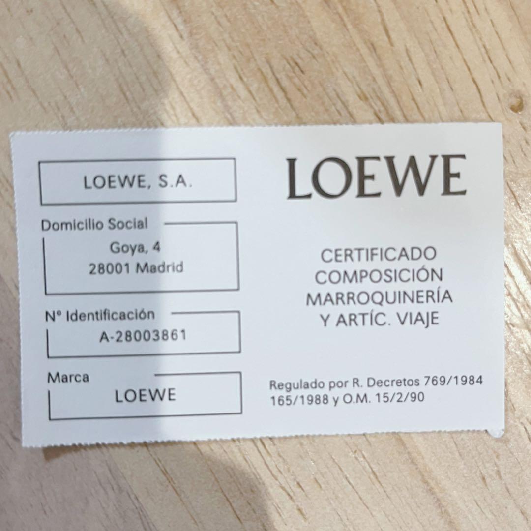 LOEWE ロエベ アナグラム ブローチ ゴールド 美品