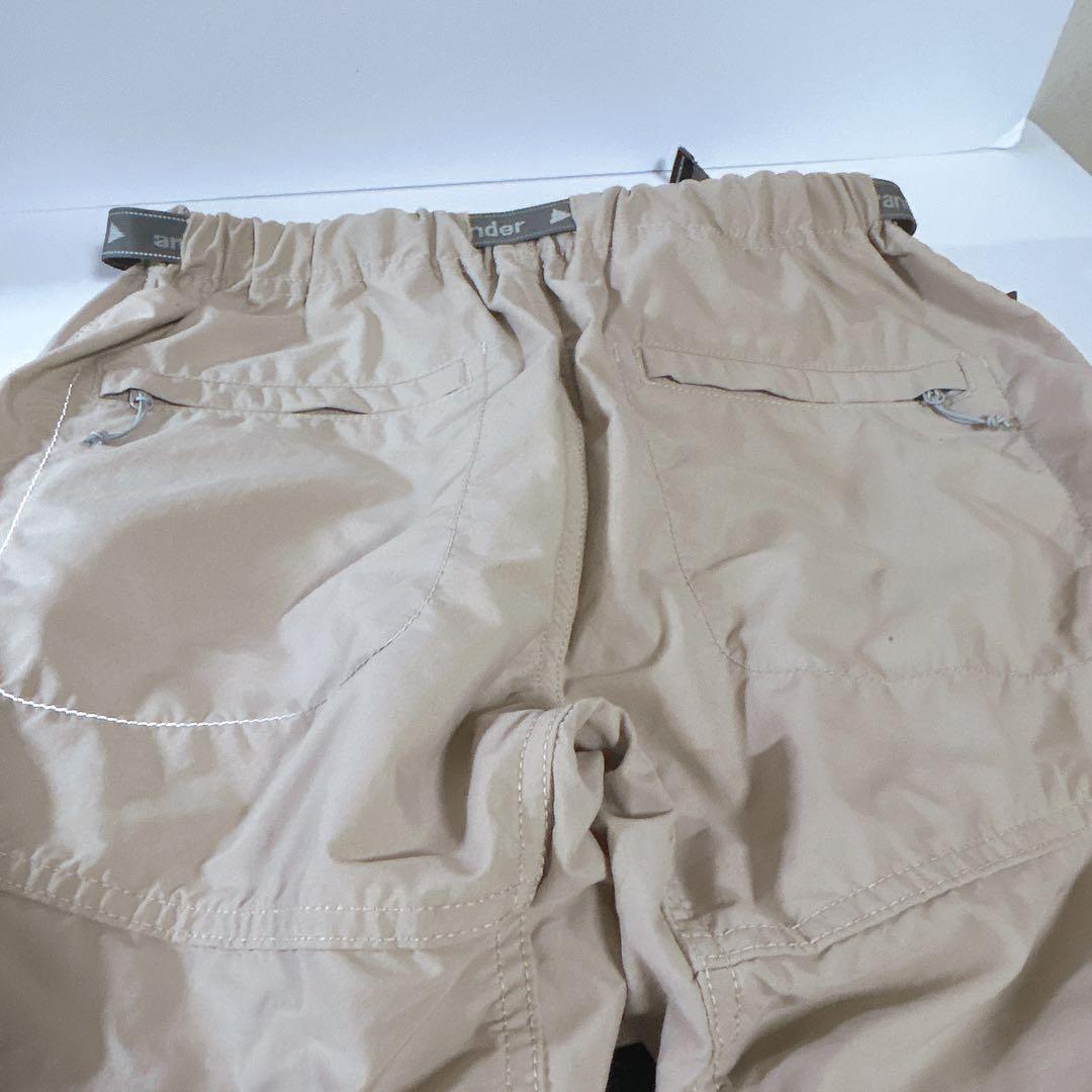 アンドワンダー パンツ　レディース　ナイロンクライミングパンツ リフレクター　M