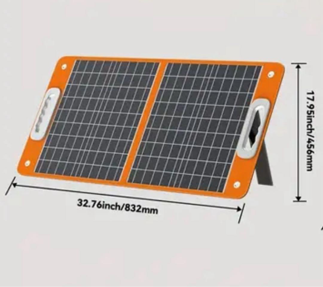 FlashFish ポータブル電源200W & 60Wソーラーパネル