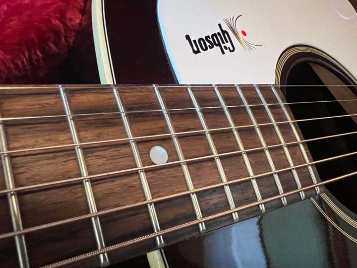 27%off【9月限定値下げ】ギブソンj-45 1960s ワインレッドカラー