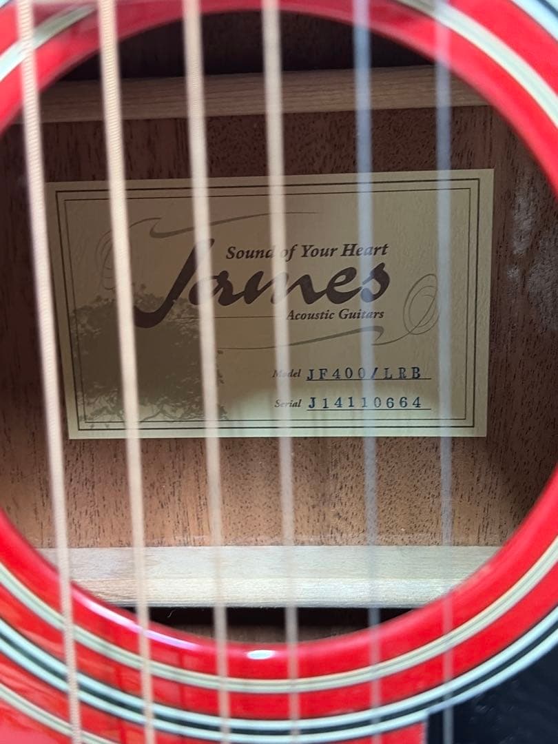 JAMES アコースティックギター JF400/LRB