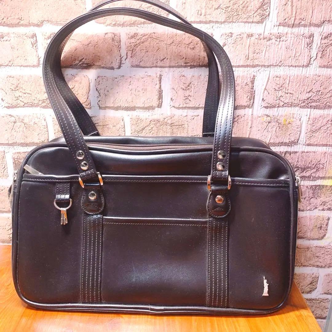 【美品 】EASTBOY イーストボーイ スクールバッグ ブラウン ピンク