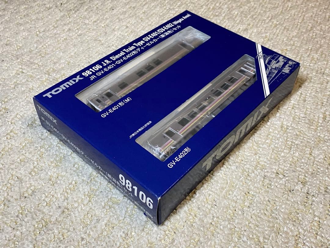 TOMIX　98106　GV-E401・E402形ディーゼルカー(新潟色)セット