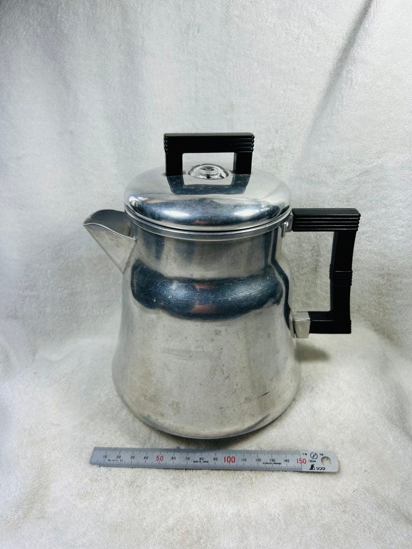 美品ビンテージ品アメリカ製ウェアーエバー社コーヒーポット#3008パーコレーター