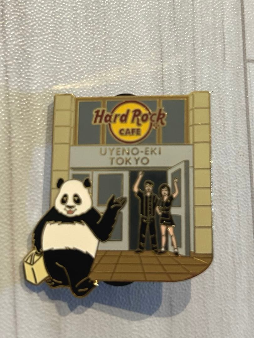 希少　HARD ROCK CAFE パンダ 5個　ピンバッチ　東京　上野パンダ