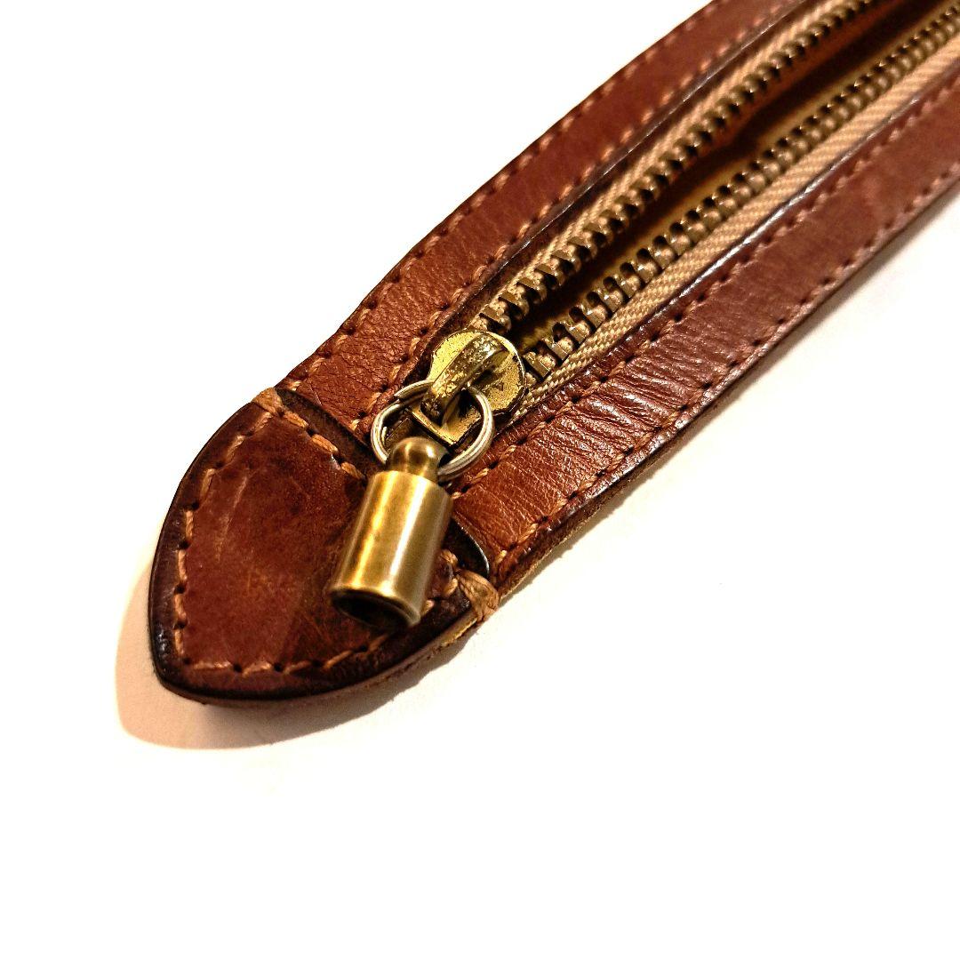 Felisi　フェリージ　ナイロン×レザー 筆箱　ペンケース　フリンジなし