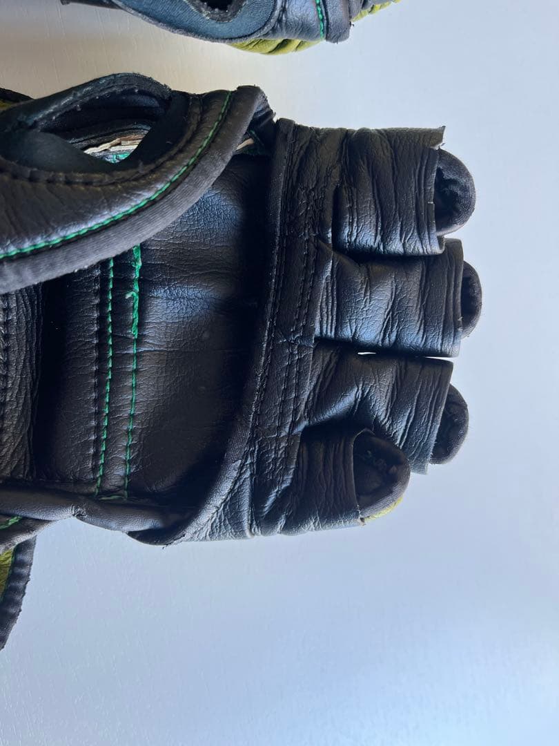 RIZIN オープンフィンガーグローブ オリーブグリーンSサイズ