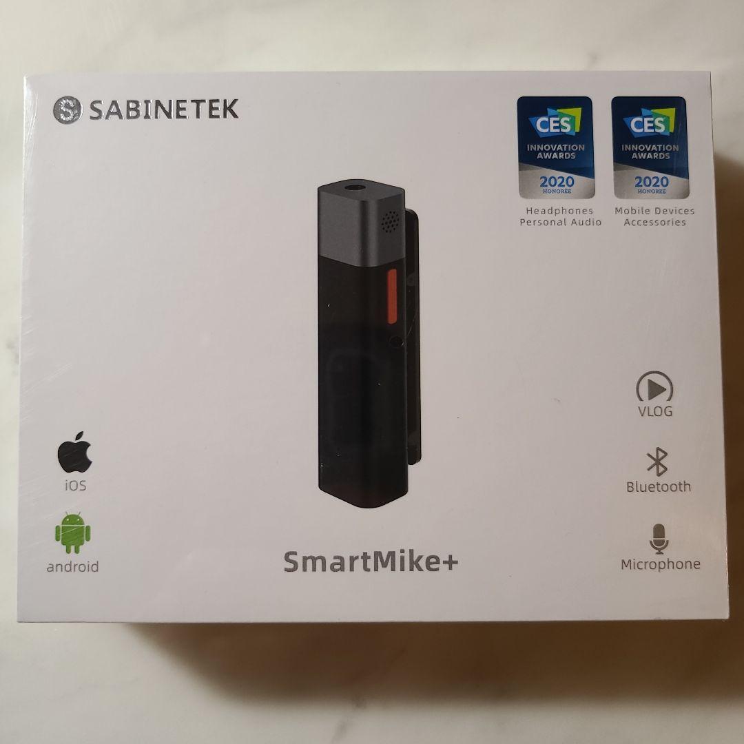SABINETEK SmartMike+　高性能小型ワイヤレスステレオマイク2個