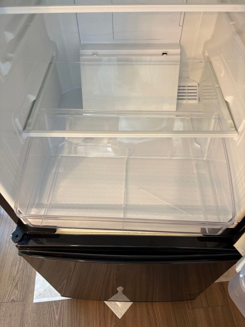 【たのメル便】SHARP製冷蔵庫SJ-D14A-B 137L 黒色 2ドア冷蔵庫