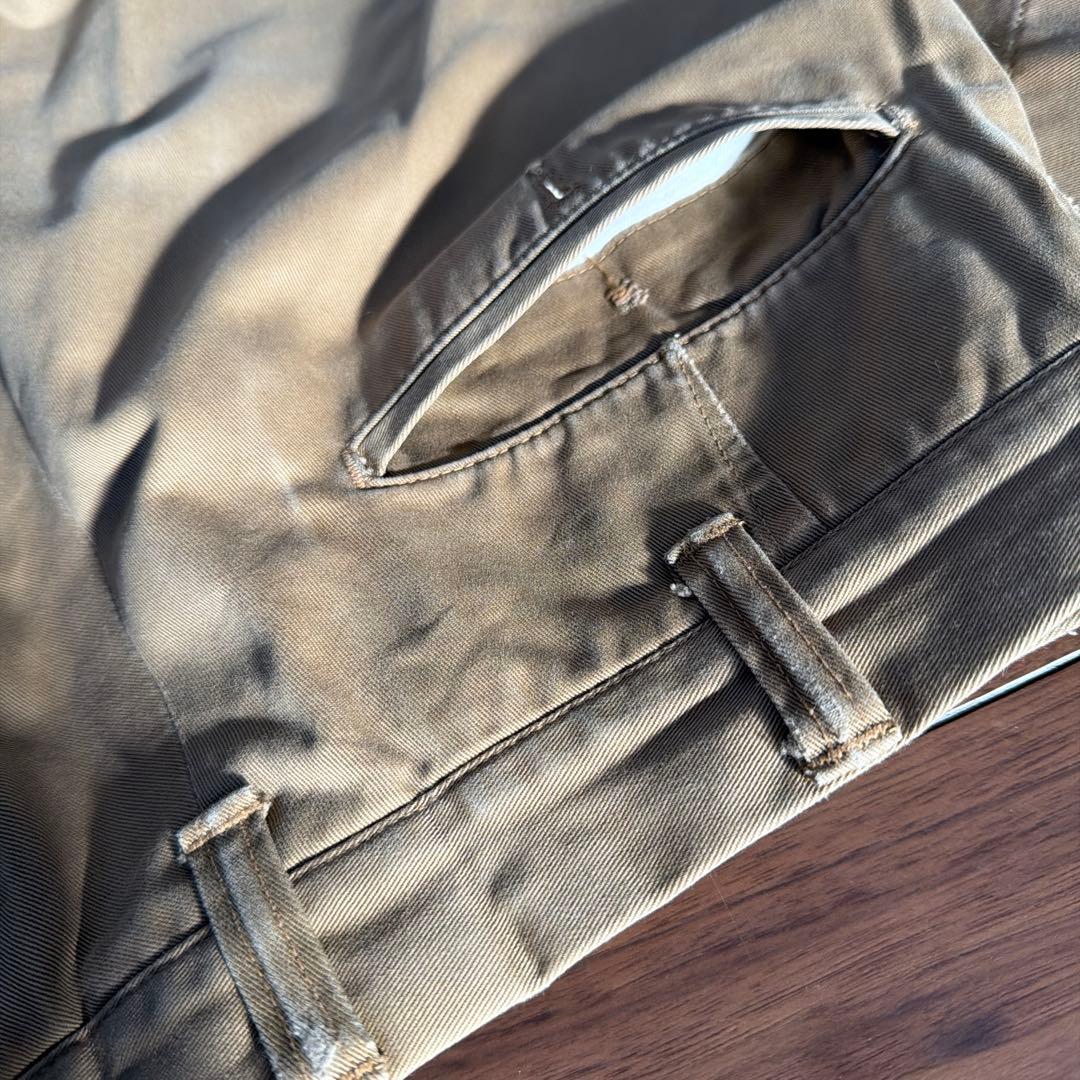 atlast&co ベージュ チノパン w32