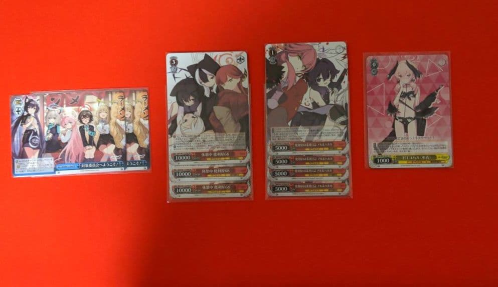 ヴァイスシュヴァルツ　ブルーアーカイブ　セミ4コン　TD4コン　PR付き