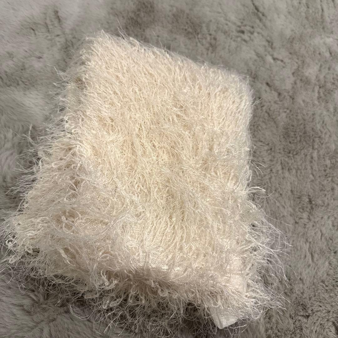 efu EATHER SLEEVELESS TOP ホワイトF