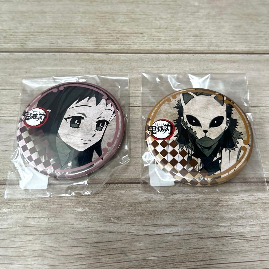 12種12個☆鬼滅の刃ufotableDINING 第一期お楽しみくじ缶バッジ