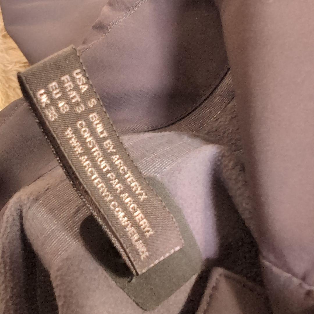 アークテリクス ヴェイランス コート ブラック系 サイズS/P カナダ製