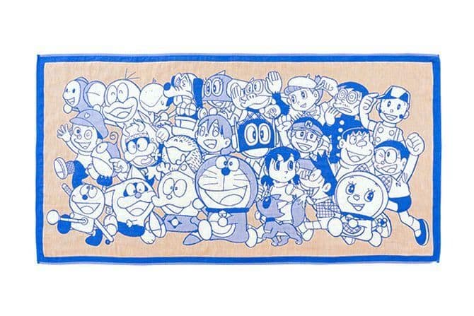 三重（さんじゅう）ガーゼバスタオル（Fキャラクターズ大行進）