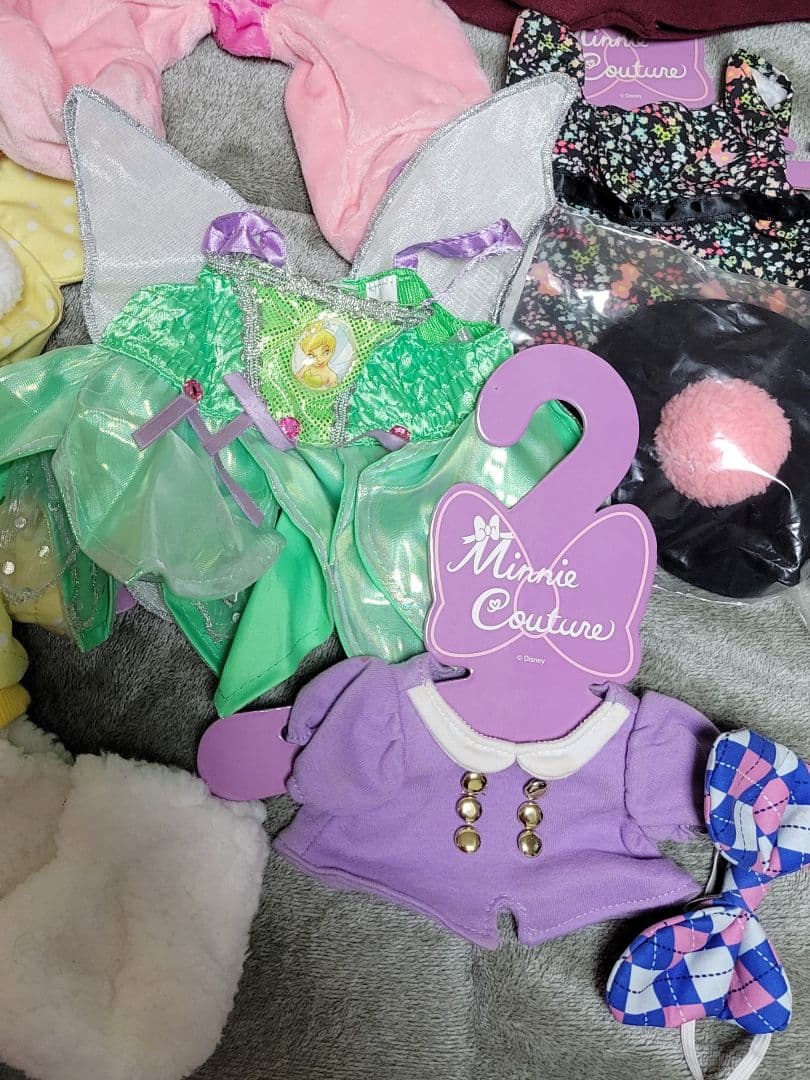 Disney 着せ替え服セット 多彩なキャラクター まとめ売り