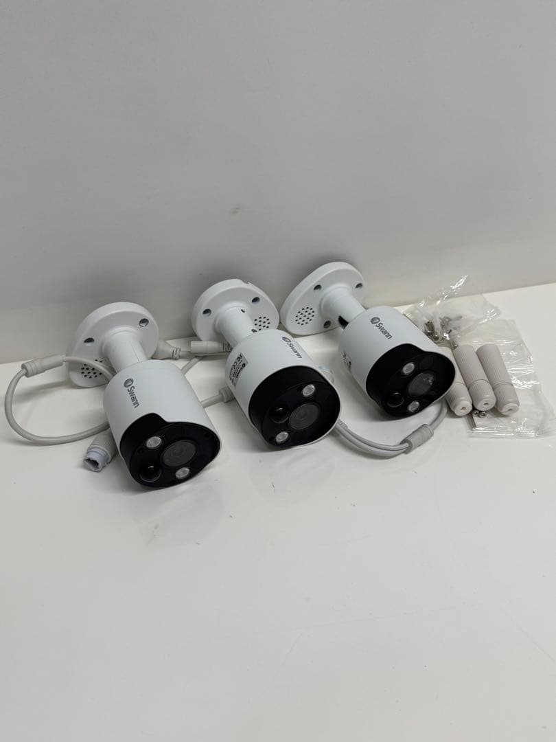 Swann 4K 防犯NVRカメラ 3台セット NHD-887MSFB