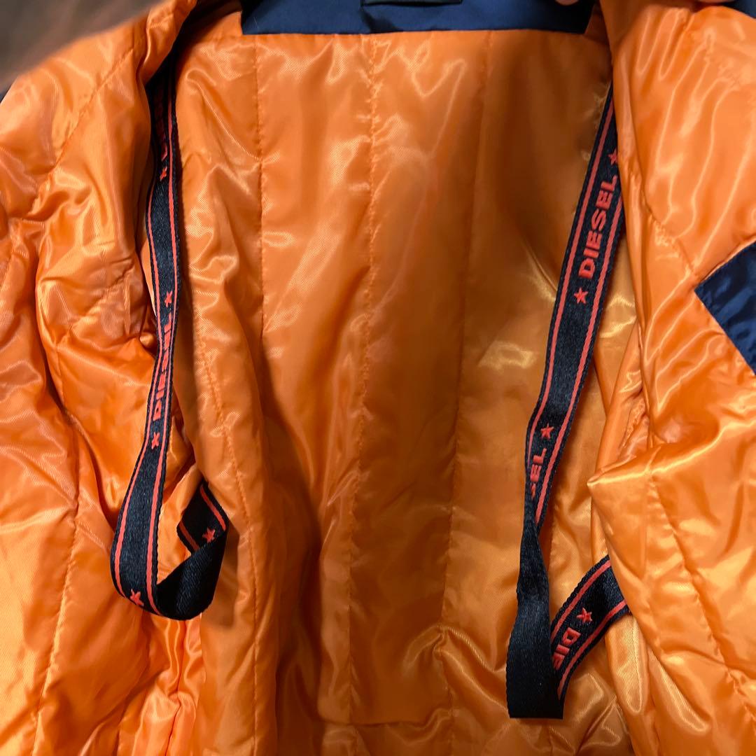 DIESEL ネイビー MA-1ジャンパー