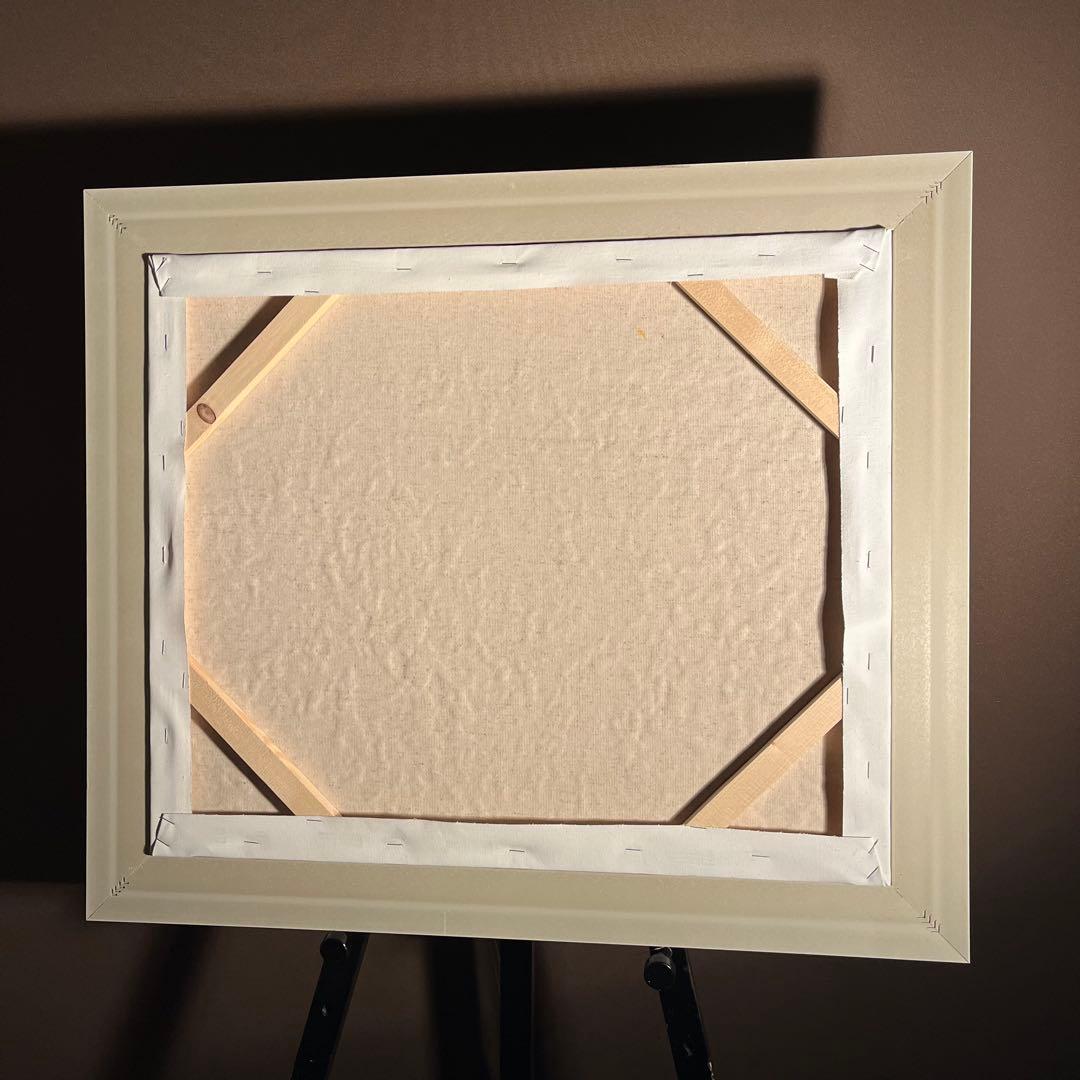 ★秀作★手書き油絵 ゴッホ 種蒔く人 肉筆絵画 額付き インテリア 油彩画