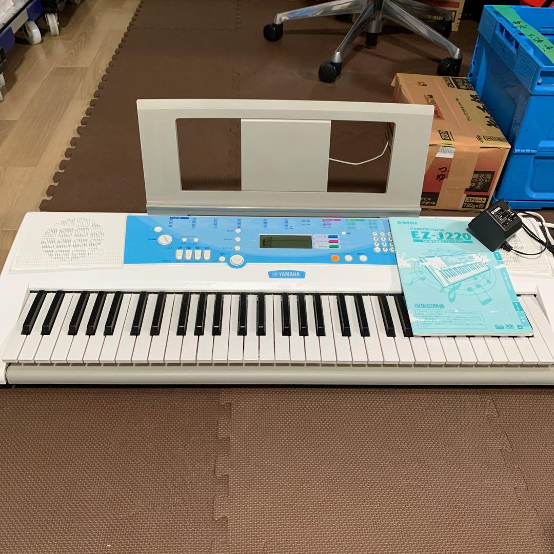 ヤマハ 電子キーボード PORTATONE EZ-J220