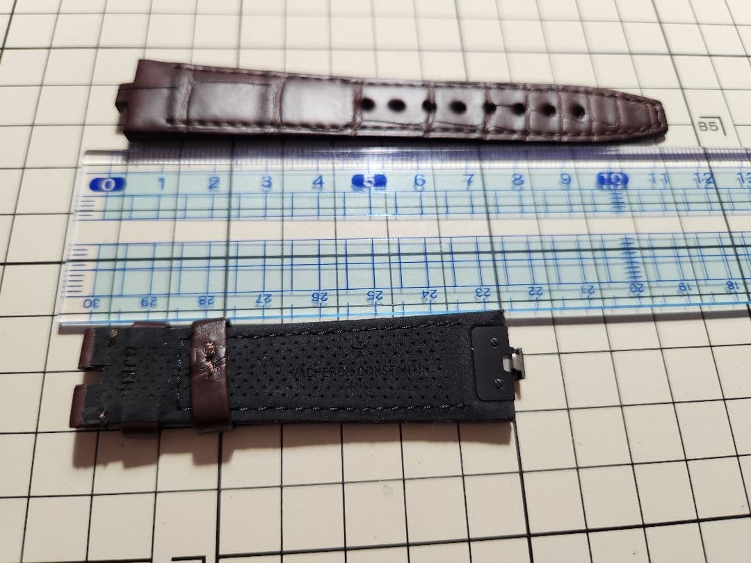 ヴァシュロン・コンスタンタン オーヴァーシーズ 替えベルト ブラウン L