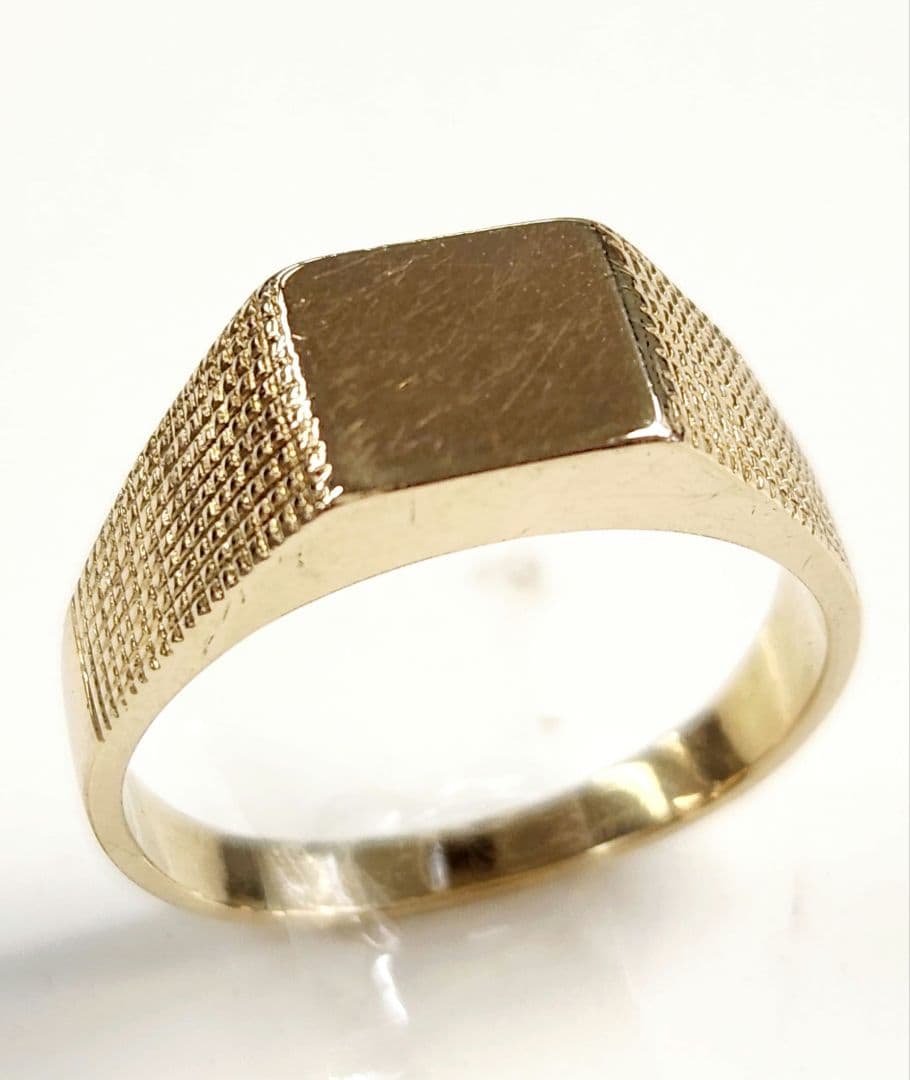 k18 印台 ヴィンテージリング 6.74g 20号