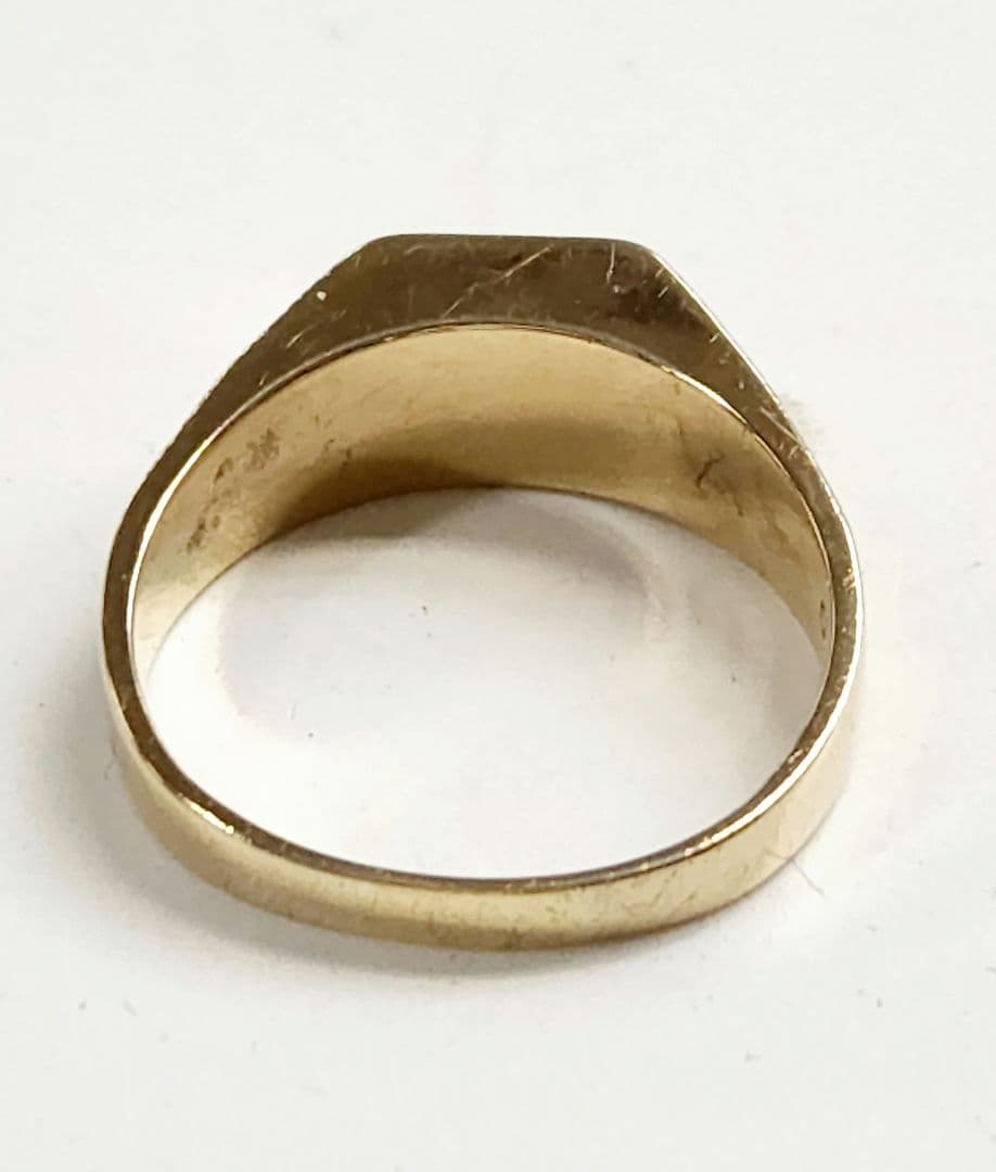 k18 印台 ヴィンテージリング 6.74g 20号