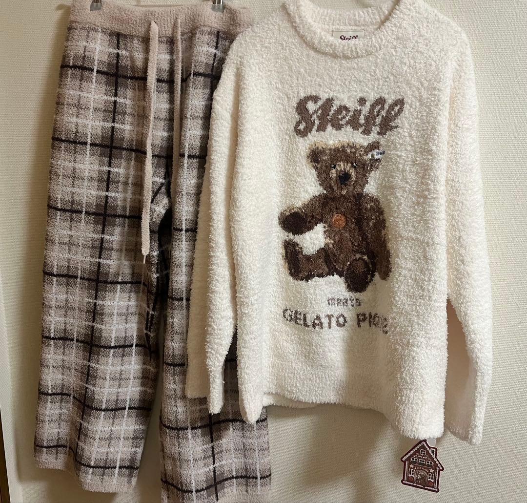 ジェラートピケ ルームウェア（上下セット）