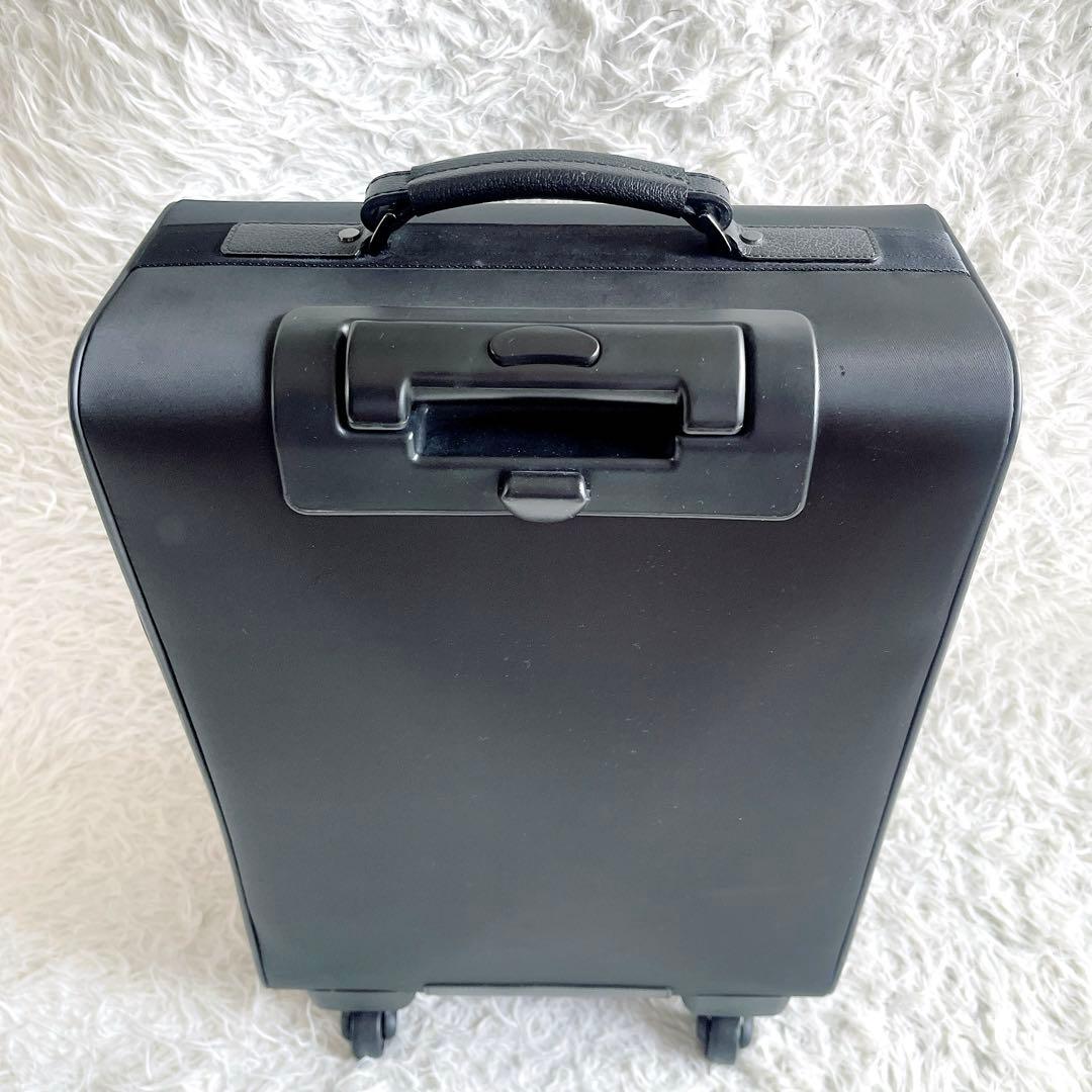 希少✨【バーバリーブラックレーベル】キャリーケース ブラック チェック 鍵付き